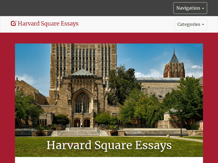 Harvardsqessays