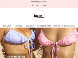 Haute-swimwear