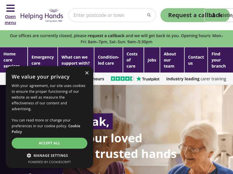 Helpinghandshomecare