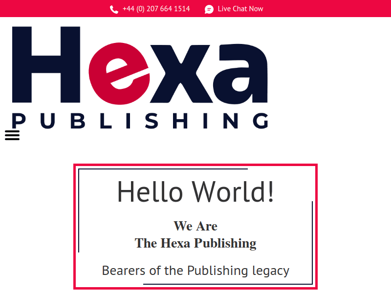 Hexapublishing