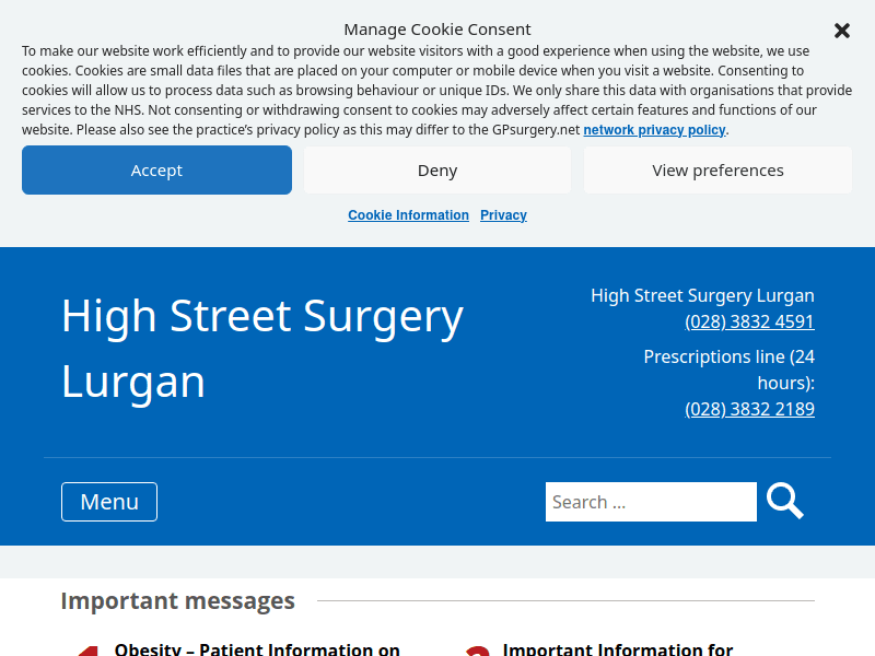 Highstreetsurgerylurgan