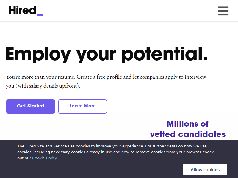Hired