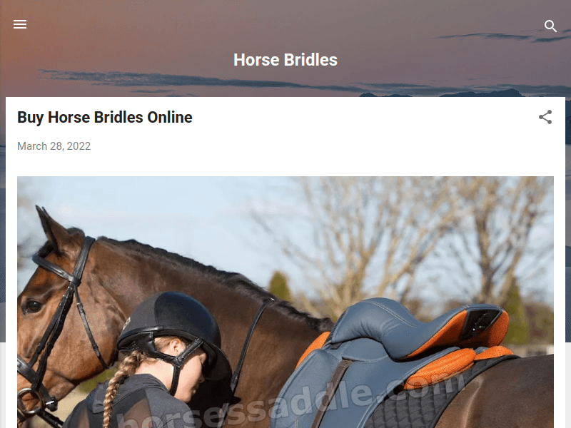 Horse-bridles