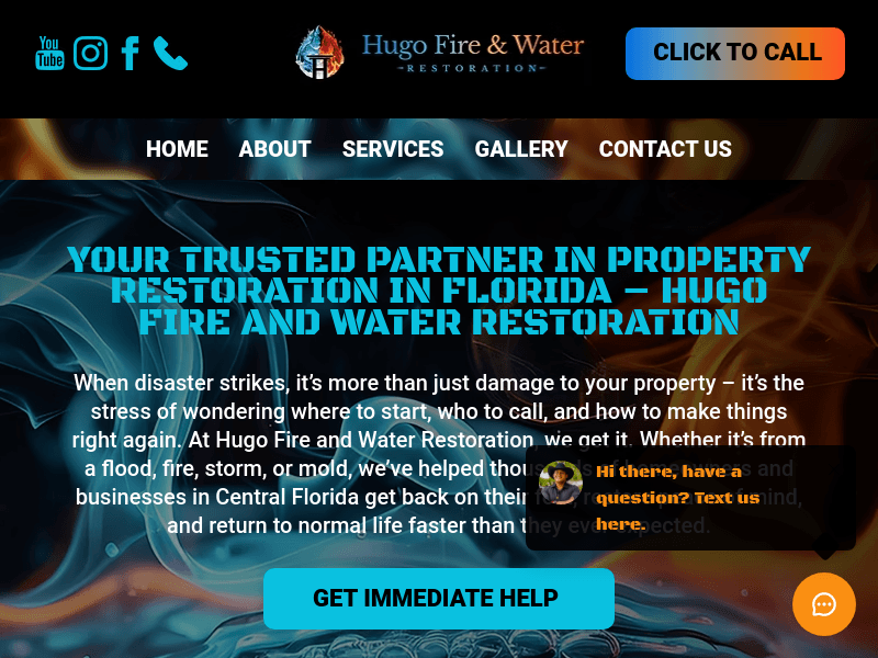 Hugofireandwaterrestoration