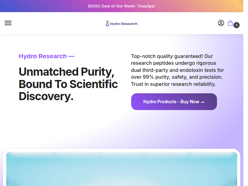 Hydroresearchpeptides