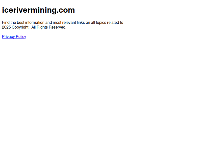 Icerivermining