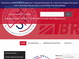 Immersionheaters