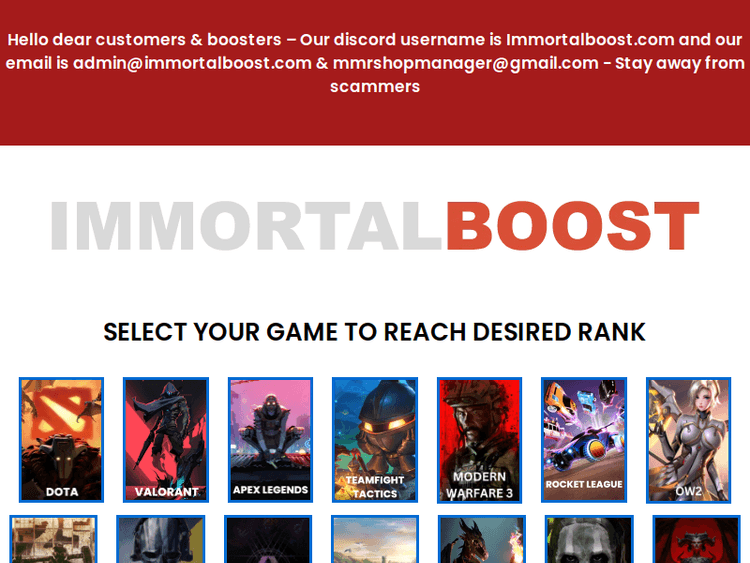Immortalboost