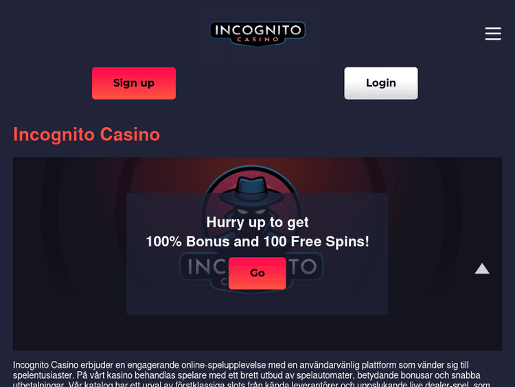 Incognitocasino