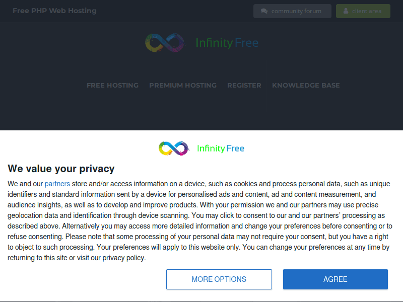Infinityfree