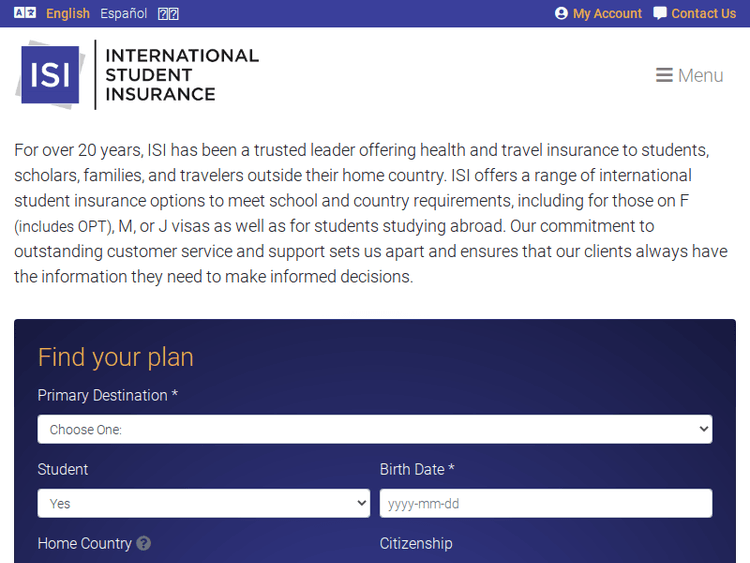 Internationalstudentinsurance