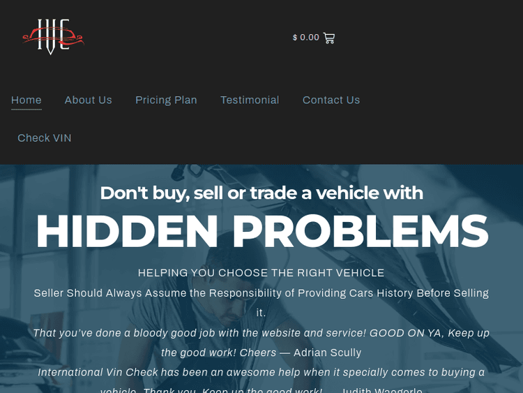 Internationalvincheck