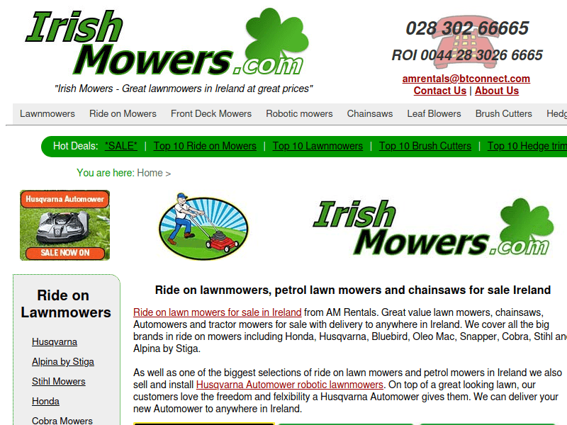 Irishmowers