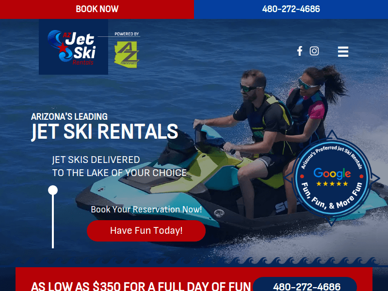 Jetskirentalarizona