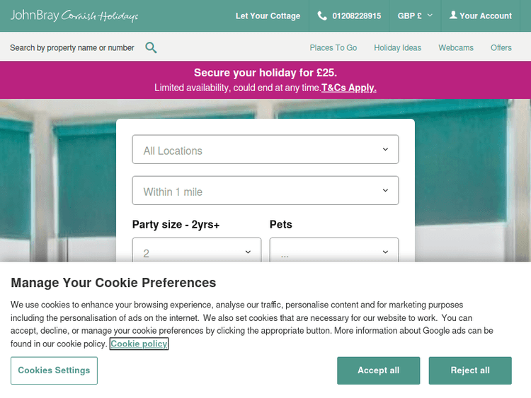 Johnbraycornishholidays