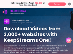 Keepstreams