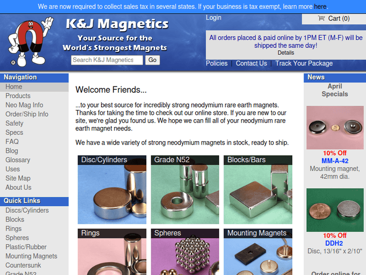 Kjmagnetics