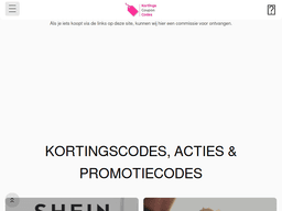 Kortingscouponcodes