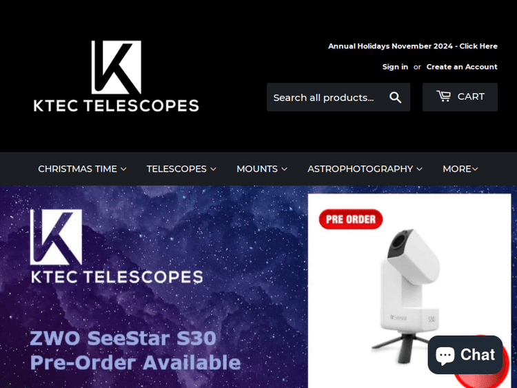 Ktectelescopes