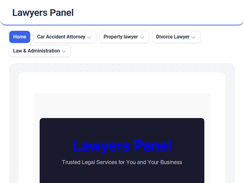 Lawyers-panel