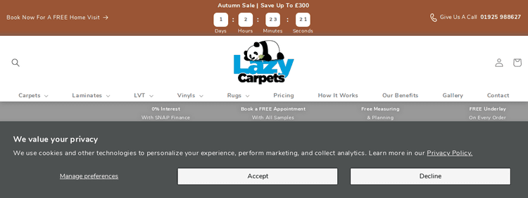 Lazycarpets