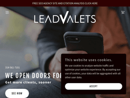 Leadvalets