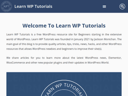 Learnwptutorials