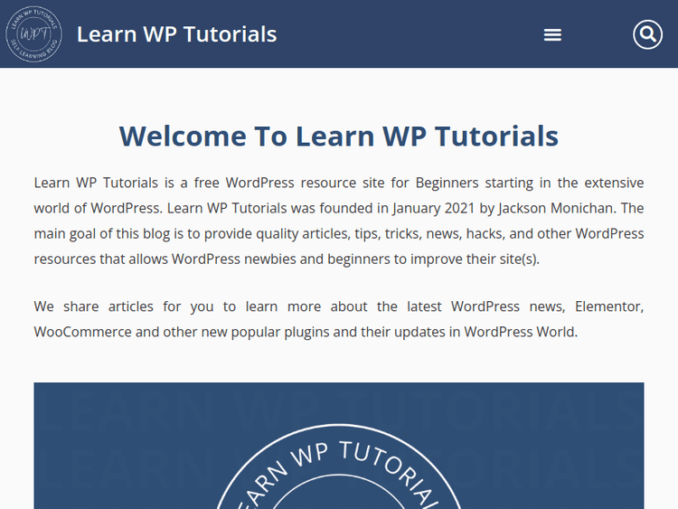 Learnwptutorials