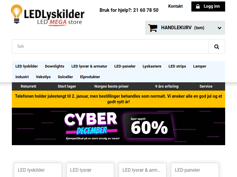 Ledlyskilder