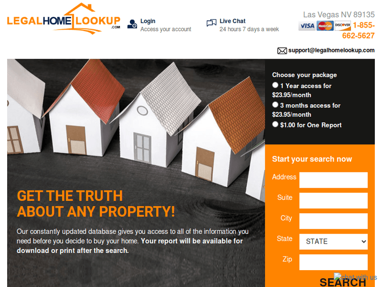Legalhomelookup