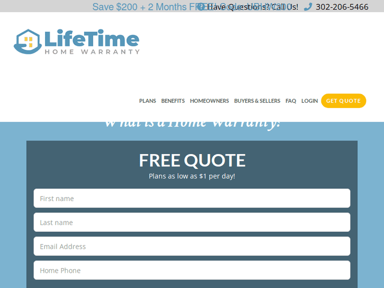 Lifetimehomewarranty