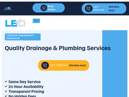 Londonemergencydrainage