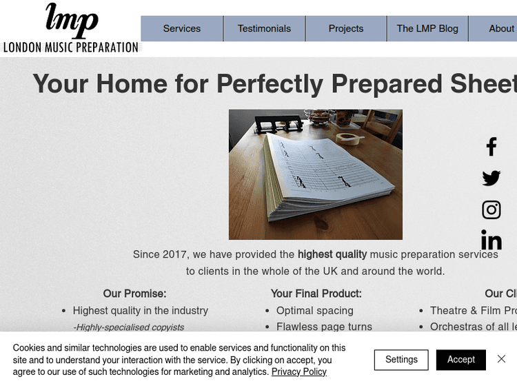 Londonmusicpreparation