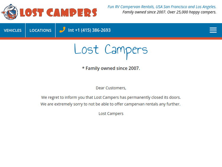 Lostcampersusa