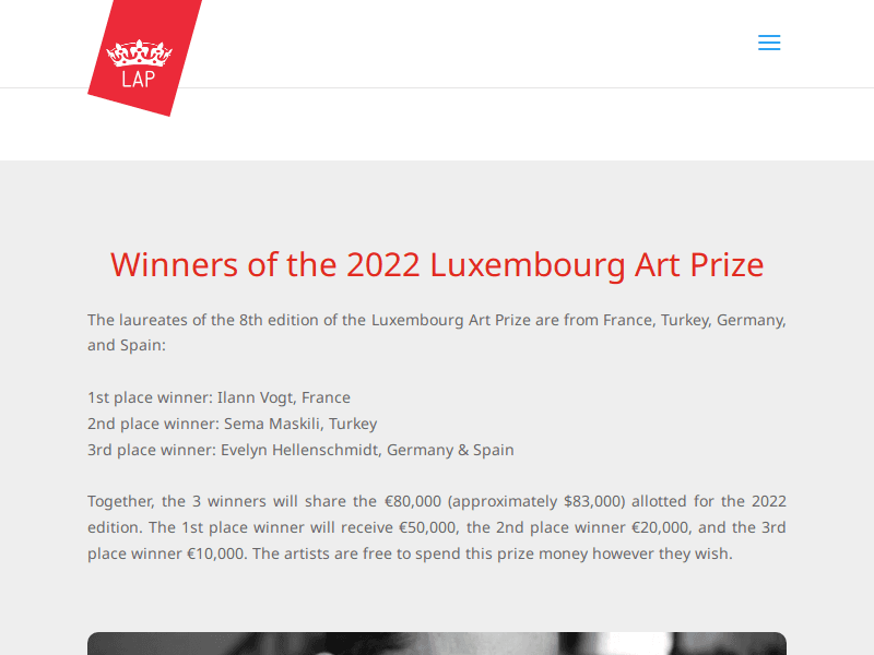 Luxembourgartprize