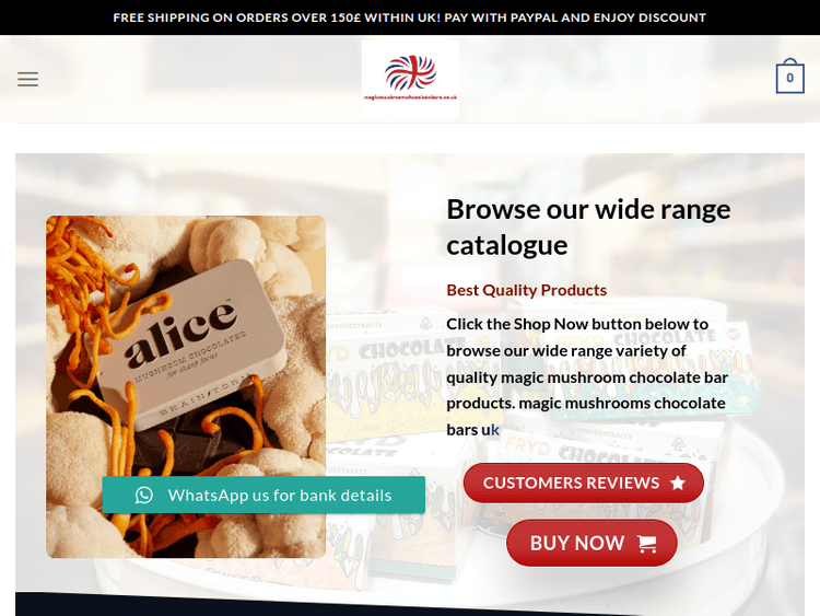 Magicmushroomchocolatebars