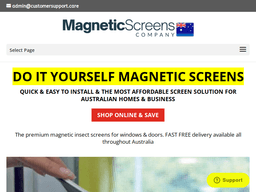 Magneticflyscreen