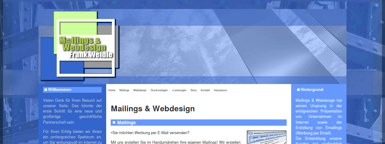 Mailings-webdesign