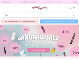 Makeuplagersalg