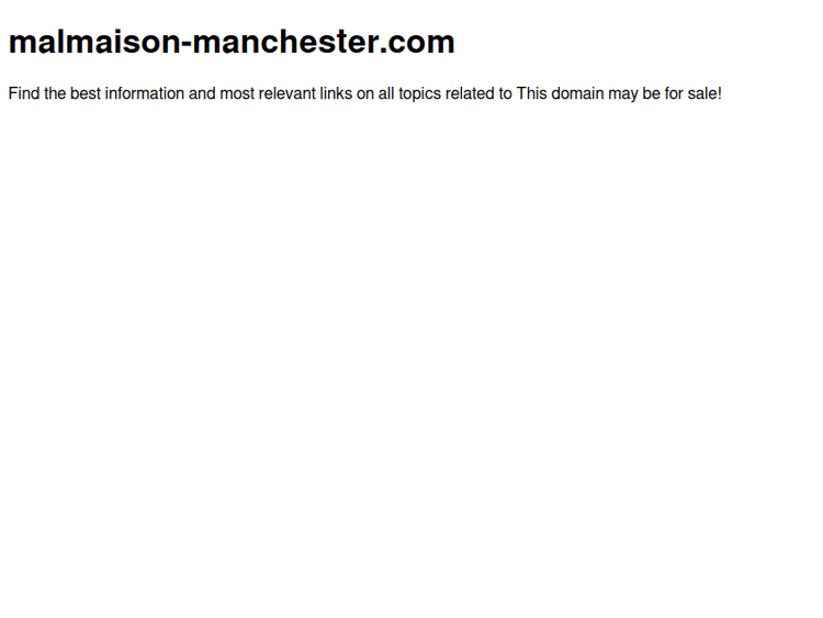 Malmaison-manchester