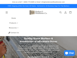 Markersandheadstones