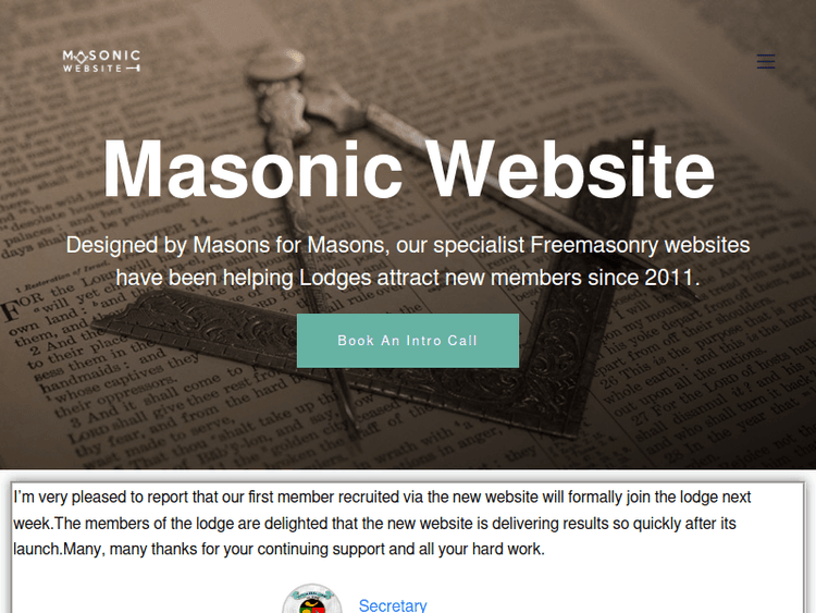 Masonicwebsite