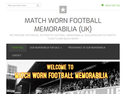 Matchwornfootballshirts