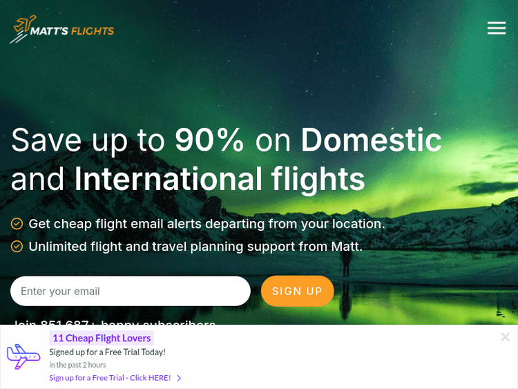 Mattsflights