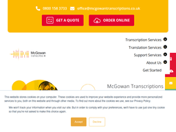 Mcgowantranscriptions
