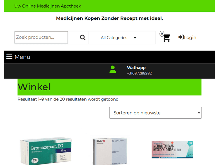 Medicijnen-apotheker