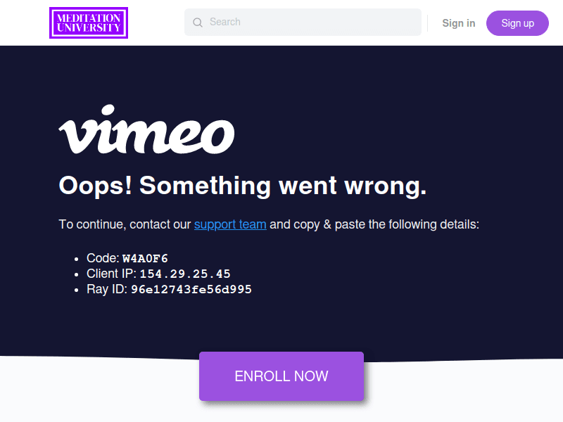 Meditationuniversity