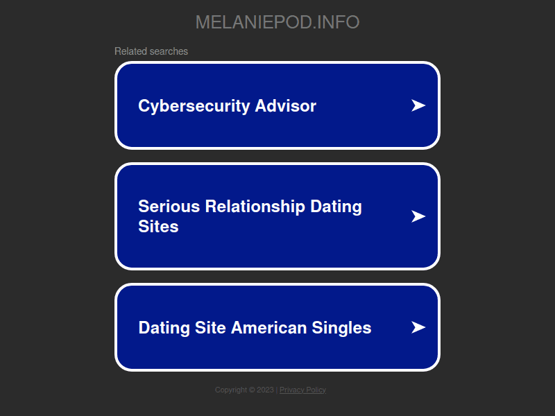 Melaniepod