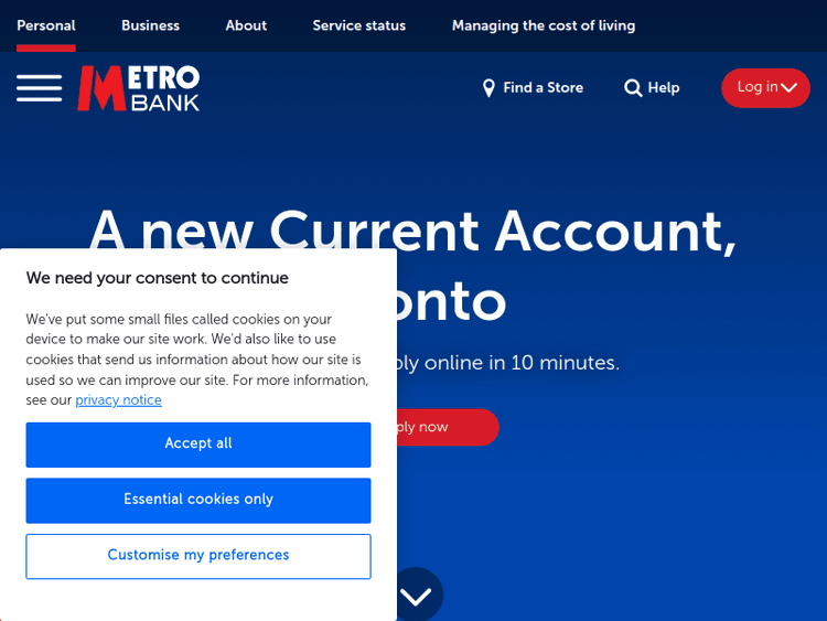 Metrobankonline