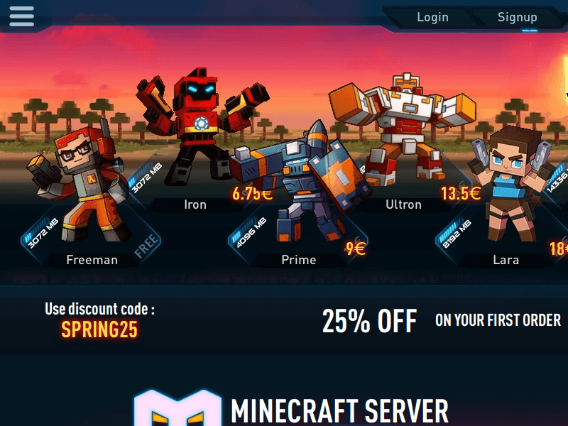Minecraft-hosting
